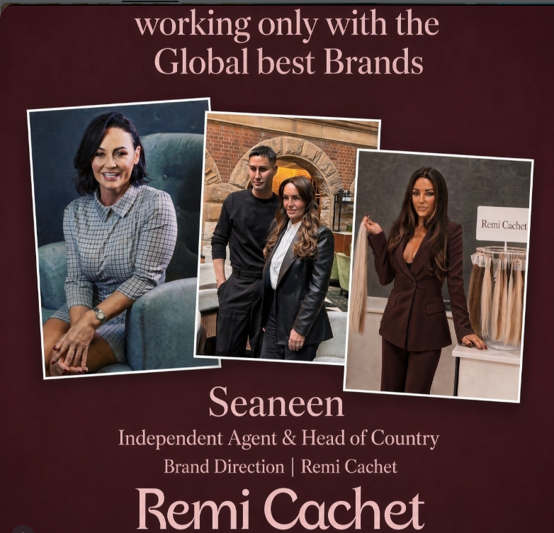 Working only with the global best brands — Remi Cachet, with Seaneen as Independent Agent and Head of Country